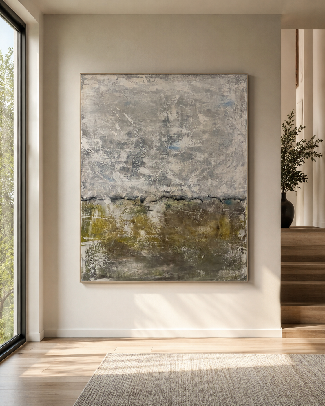 Obra abstracta de María Tonella